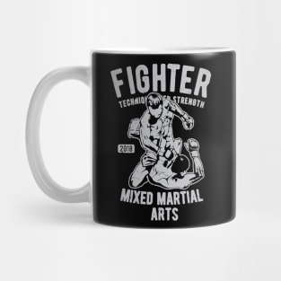 Mixed Martial Arts Fighter Mug